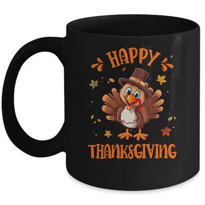 Happy Thanksgiving For Turkey Day Family Dinner Mug | siriusteestore