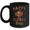 Happy Turkey Day 2023 Autumn Fall Thanksgiving Family Kids Mug | siriusteestore