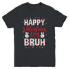 Happy Valentines Day Bruh Heart Love Valentine Boys Girls Youth Shirt | siriusteestore