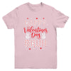 Happy Valentines Day Bruh Heart Love Valentine Boys Girls Youth Shirt | siriusteestore