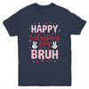Happy Valentines Day Bruh Heart Love Valentine Boys Girls Youth Shirt | siriusteestore