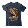 Have A Melanin Christmas African American Santa Afro Proud Shirt & Sweatshirt | siriusteestore