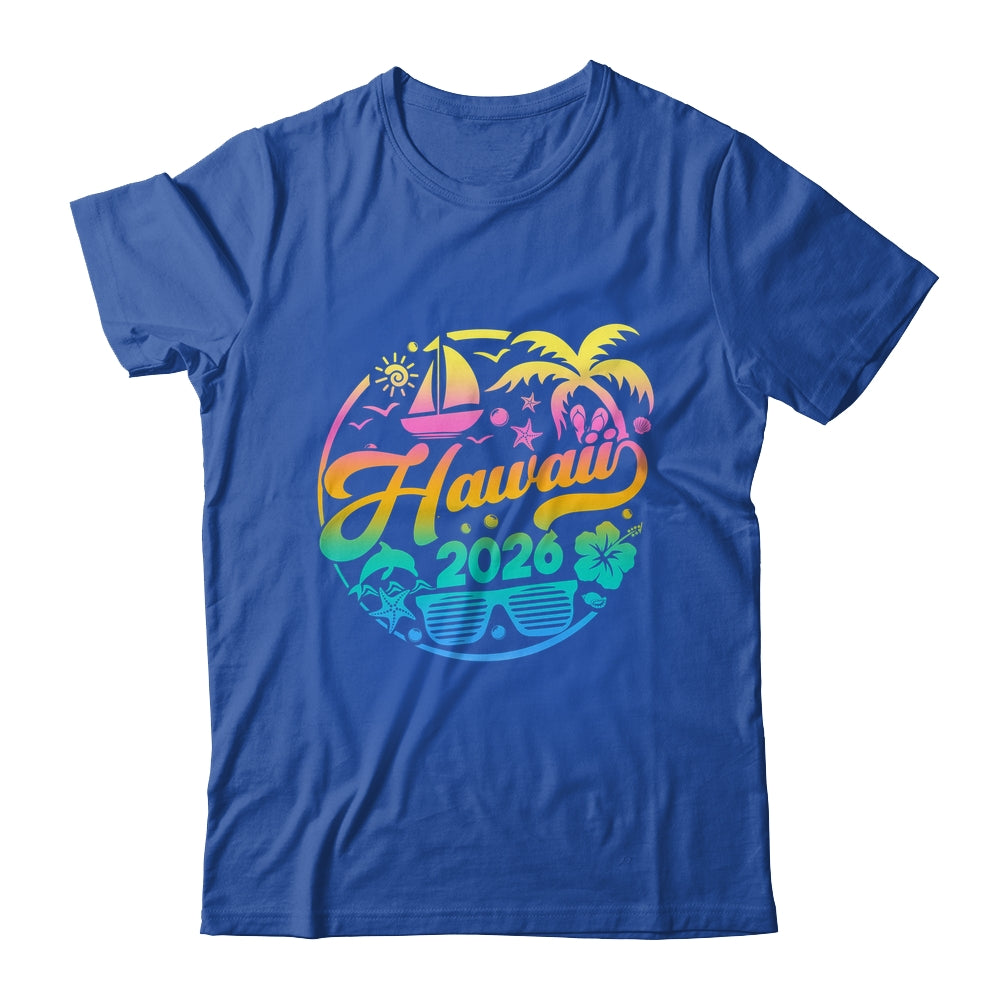 Hawaii 2026 Family Vacation Beach Matching Group Shirt & Tank Top | siriusteestore