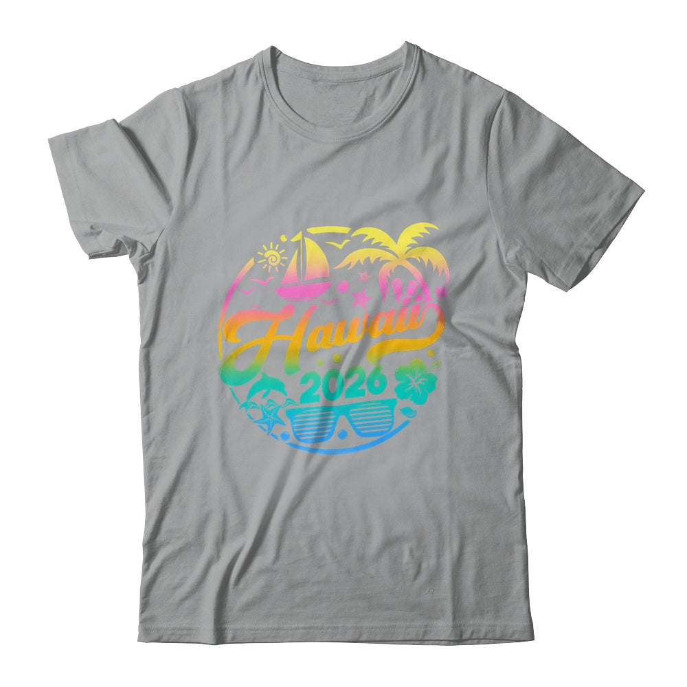 Hawaii 2026 Family Vacation Beach Matching Group Shirt & Tank Top | siriusteestore