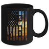 Hawaii Beach Sunset American Flag Hawaiian Island Trip Mug | siriusteestore