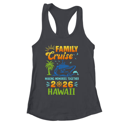 Hawaii Cruise 2026 Family Friends Group Vacation Matching Shirt & Tank Top | siriusteestore