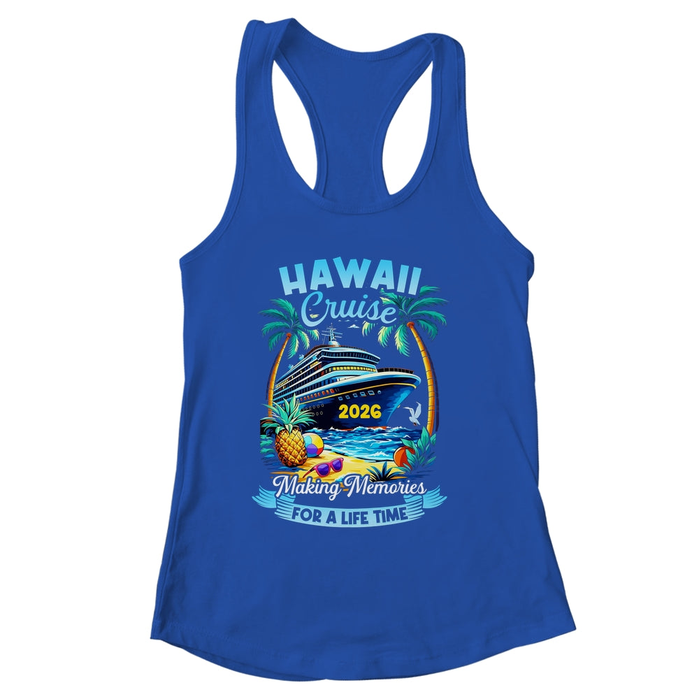 Hawaii Cruise 2026 Vacation Trip Matching Family Group Shirt & Tank Top | siriusteestore