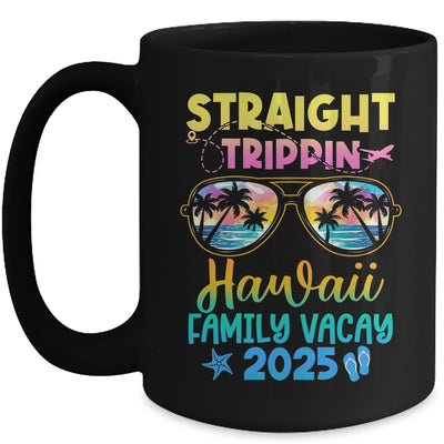 Hawaii Family Vacay Vacation 2025 Straight Trippin Mug | siriusteestore