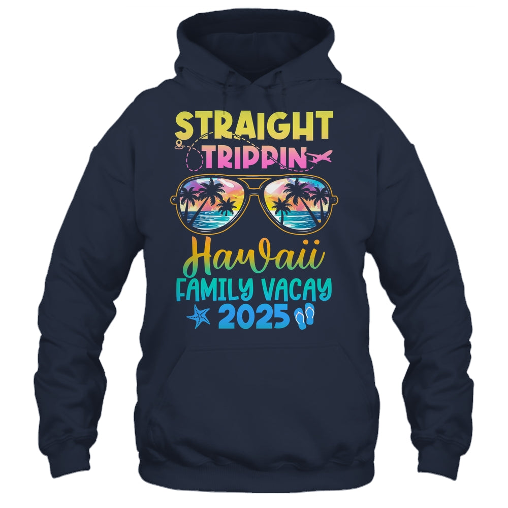 Hawaii Family Vacay Vacation 2025 Straight Trippin Shirt & Tank Top | siriusteestore