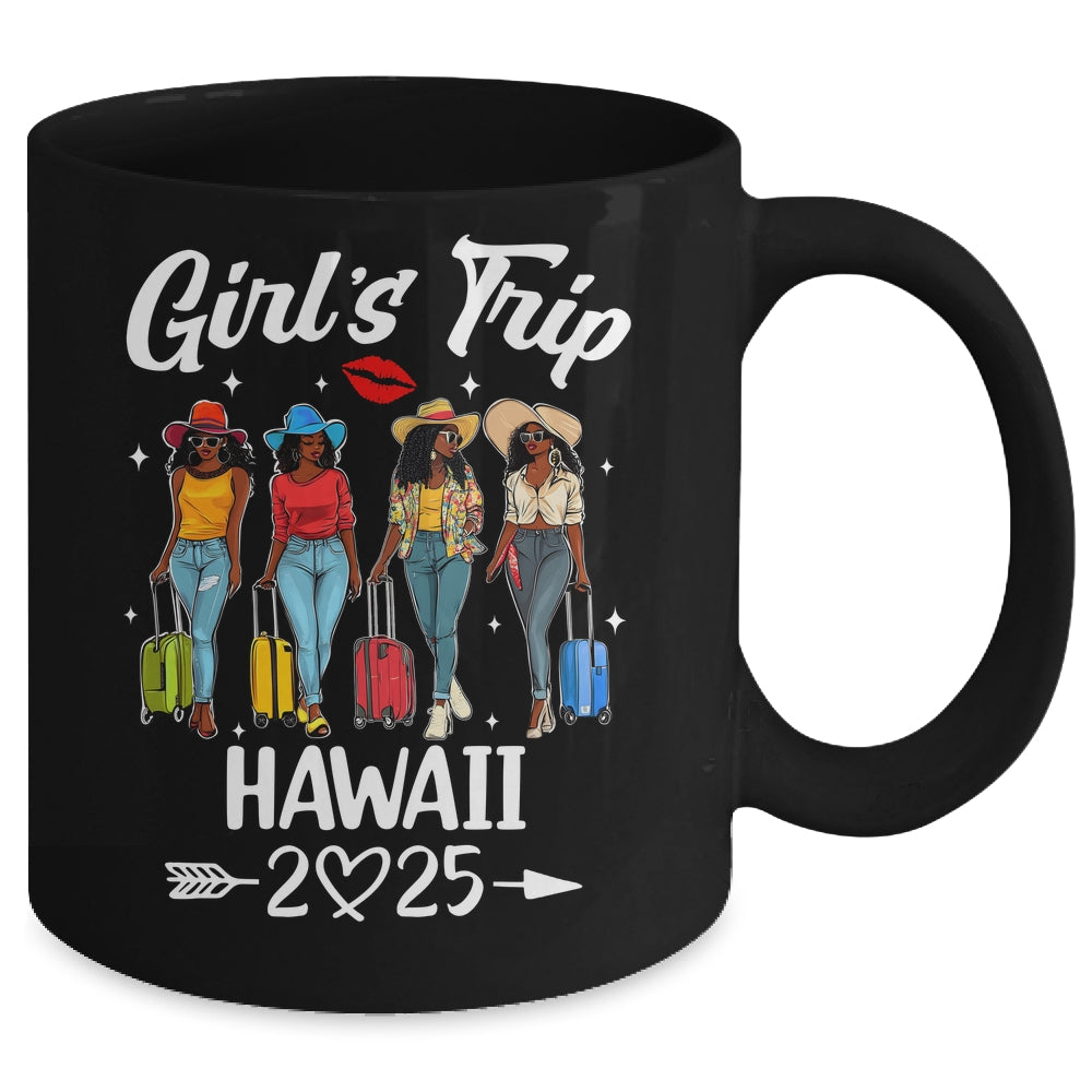 Hawaii Girls Trip 2025 Birthday Squad Women Vacation Mug | siriusteestore