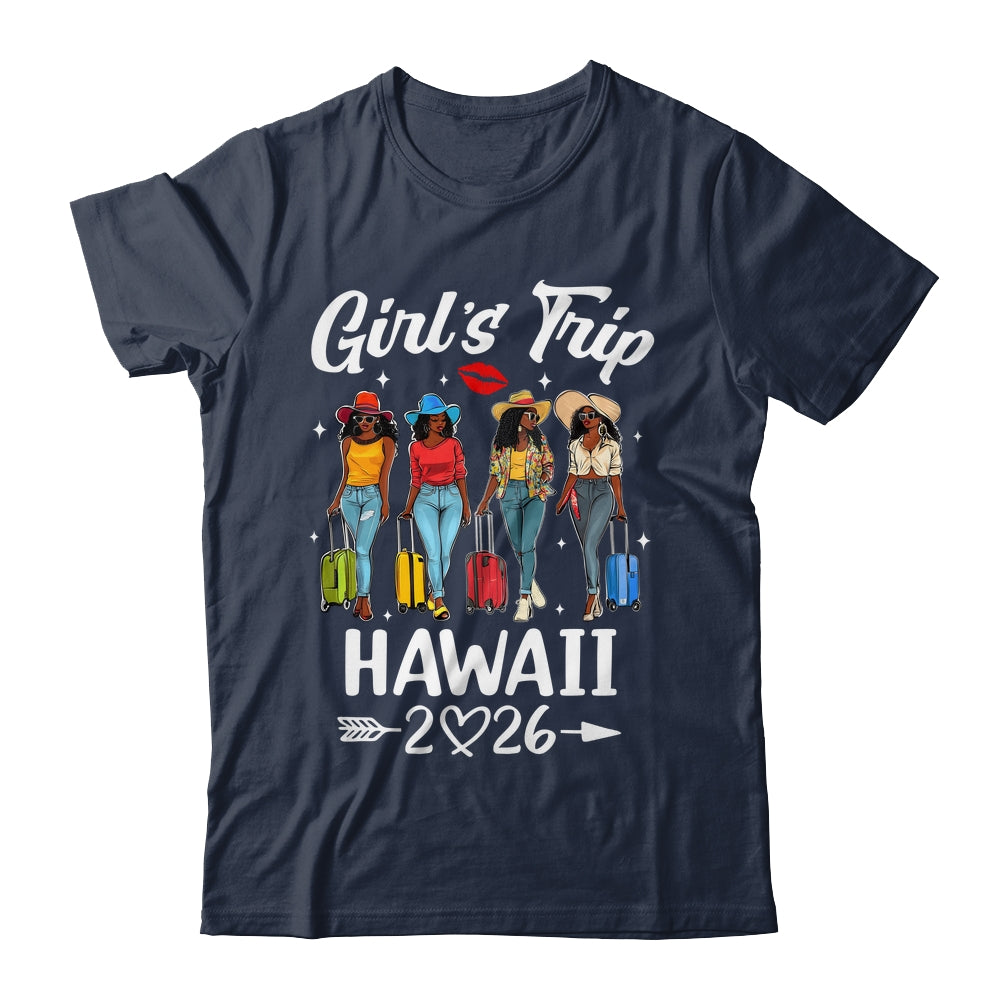 Hawaii Girls Trip 2026 Birthday Squad Women Vacation Shirt & Tank Top | siriusteestore