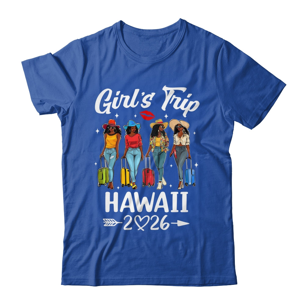 Hawaii Girls Trip 2026 Birthday Squad Women Vacation Shirt & Tank Top | siriusteestore