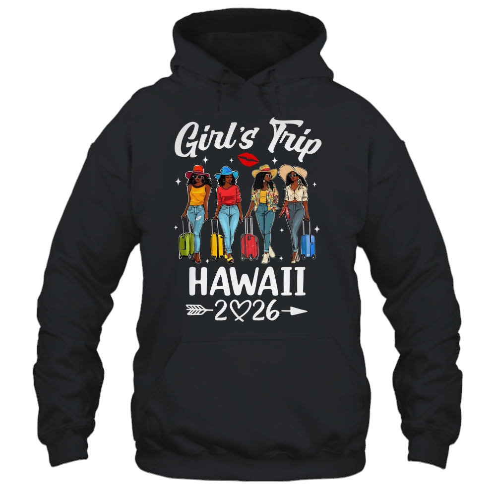Hawaii Girls Trip 2026 Birthday Squad Women Vacation Shirt & Tank Top | siriusteestore