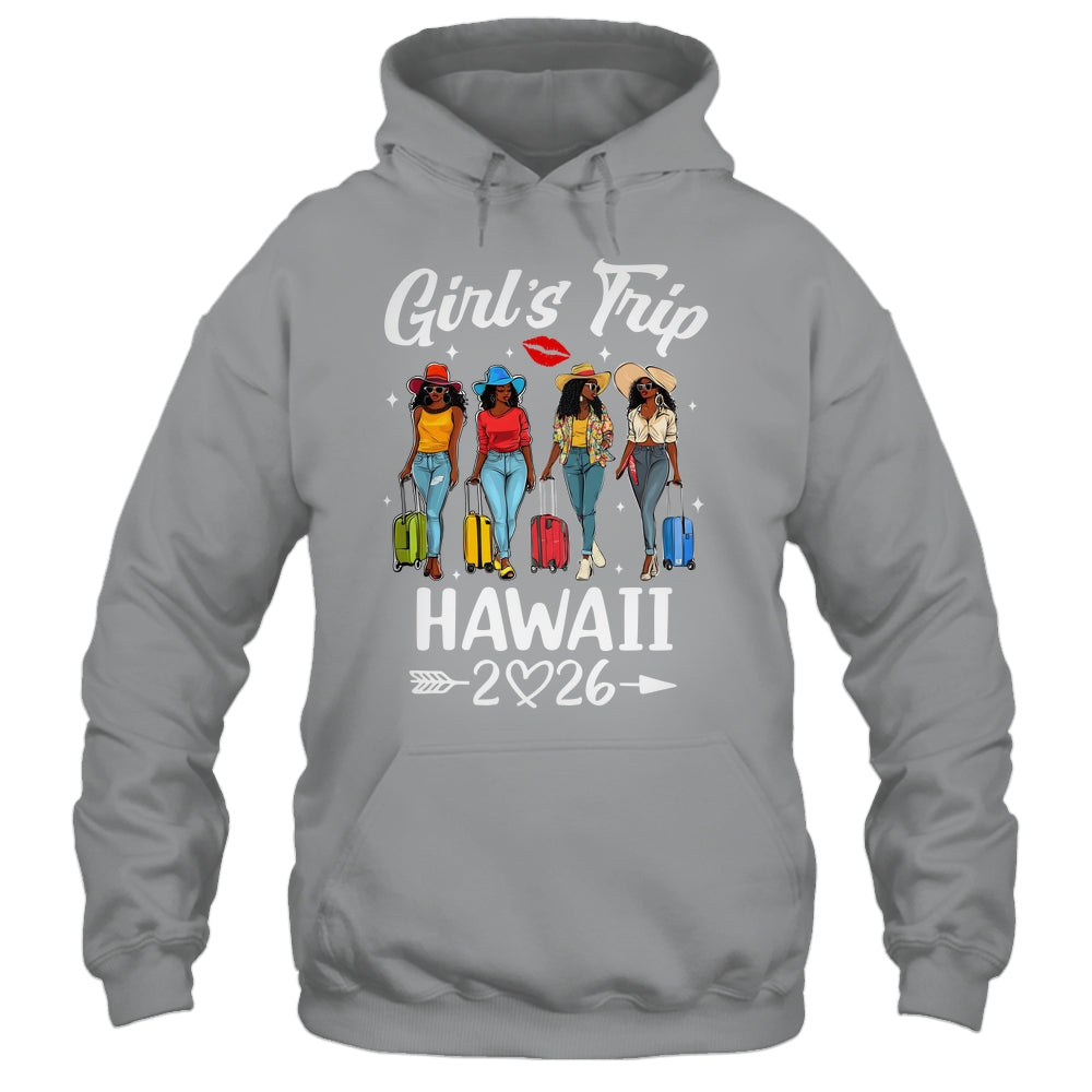 Hawaii Girls Trip 2026 Birthday Squad Women Vacation Shirt & Tank Top | siriusteestore