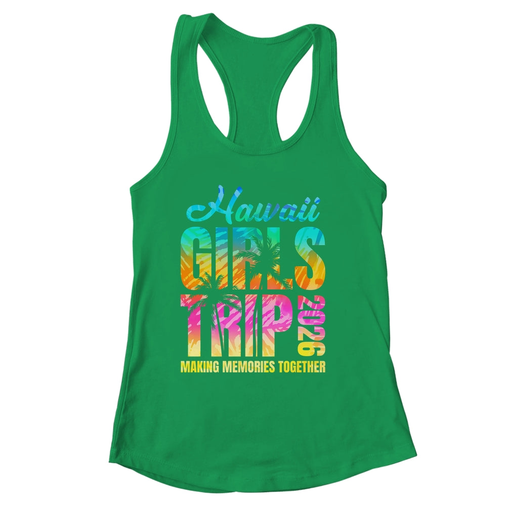 Hawaii Girls Trip 2026 Vacation Weekend Matching Summer Shirt & Tank Top | siriusteestore