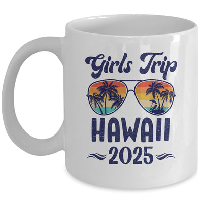 Hawaii Girls Trip Beach Vacation 2025 Matching Group Mug | siriusteestore