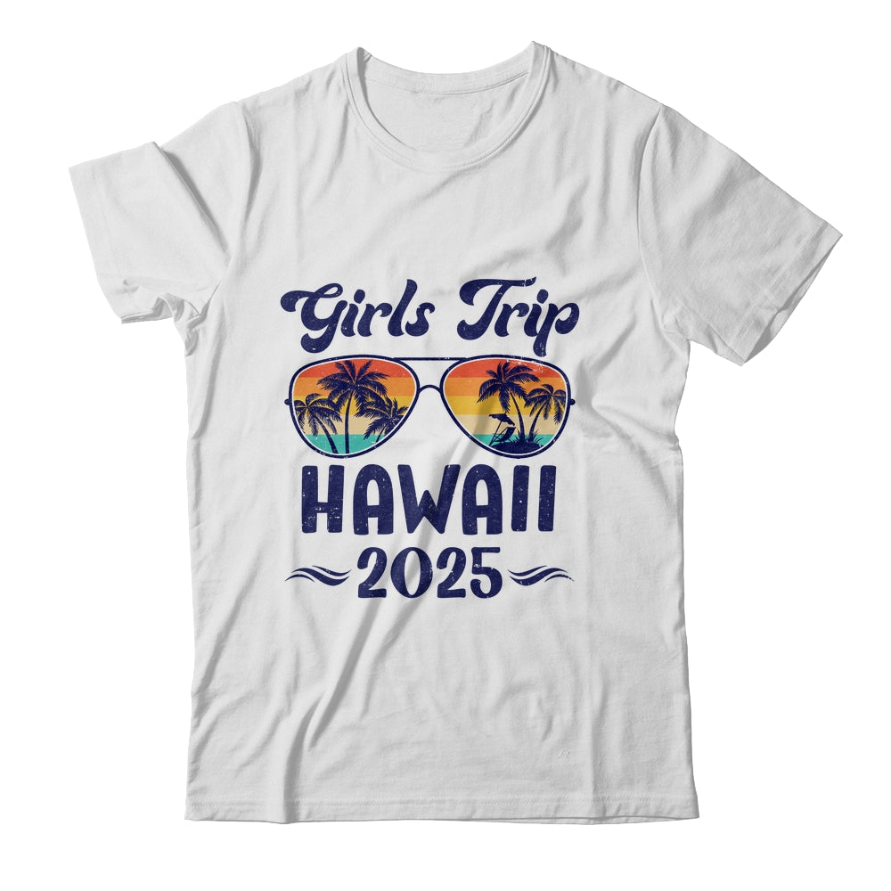 Hawaii Girls Trip Beach Vacation 2025 Matching Group Shirt & Tank Top | siriusteestore