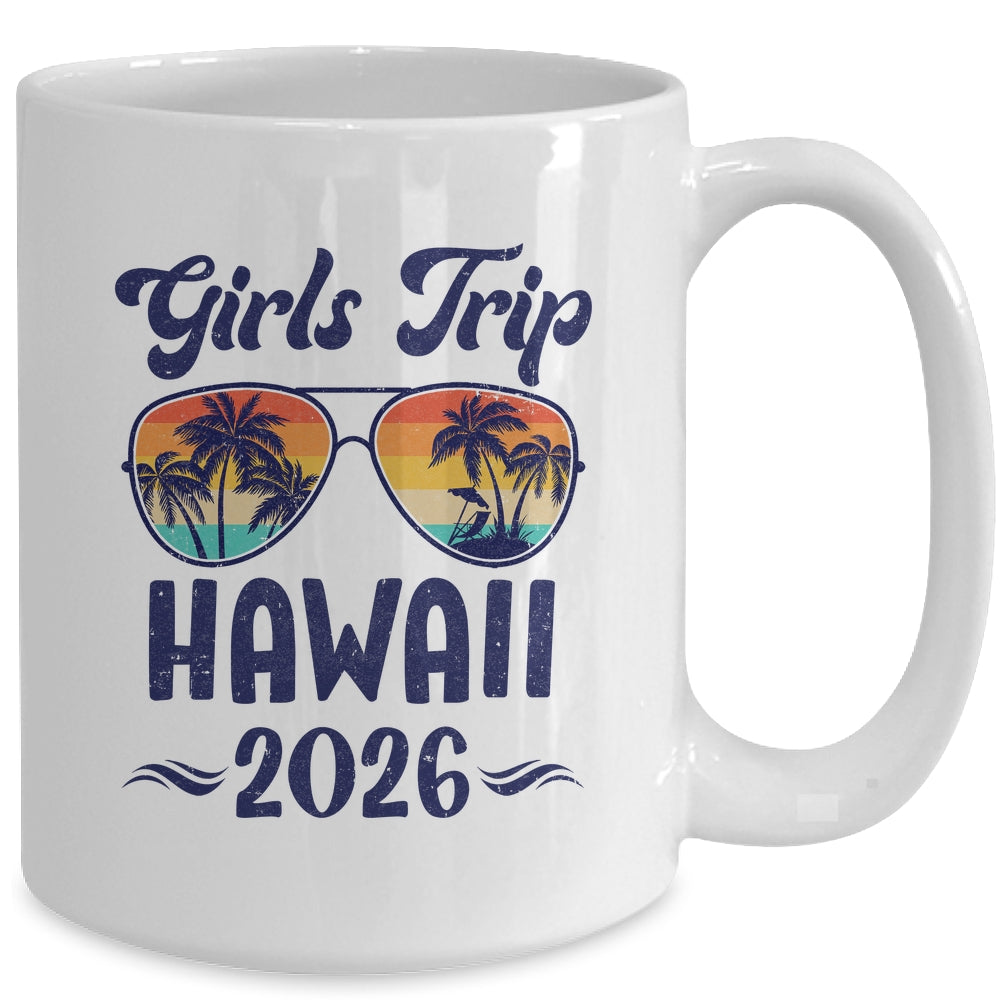Hawaii Girls Trip Beach Vacation 2026 Matching Group Mug | siriusteestore