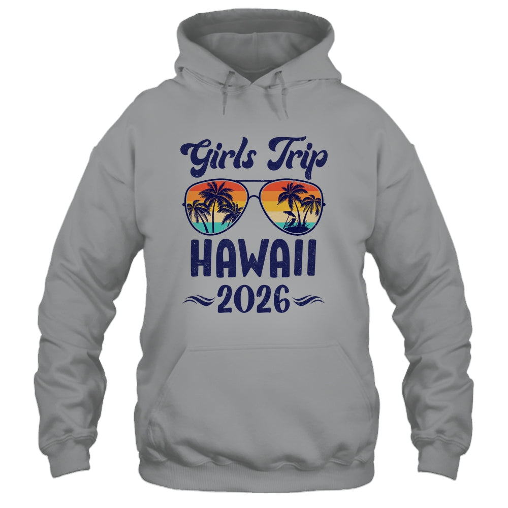 Hawaii Girls Trip Beach Vacation 2026 Matching Group Shirt & Tank Top | siriusteestore