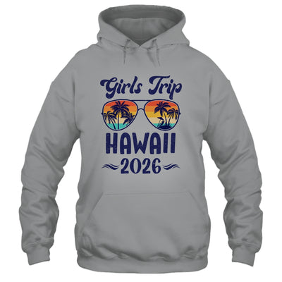 Hawaii Girls Trip Beach Vacation 2026 Matching Group Shirt & Tank Top | siriusteestore