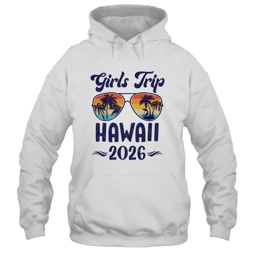 Hawaii Girls Trip Beach Vacation 2026 Matching Group Shirt & Tank Top | siriusteestore