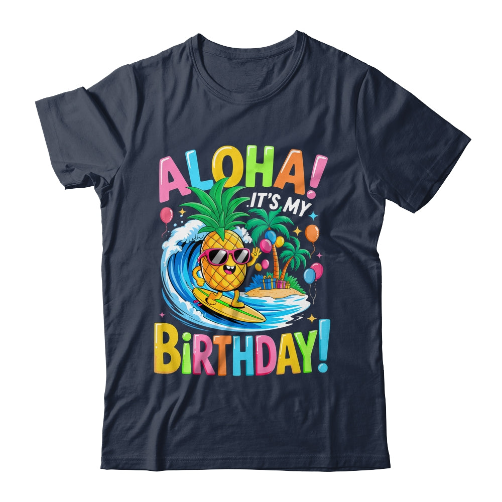 Hawaii It's My Birthday Party Aloha Hawaii Hawaiian Floral Shirt & Tank Top | siriusteestore