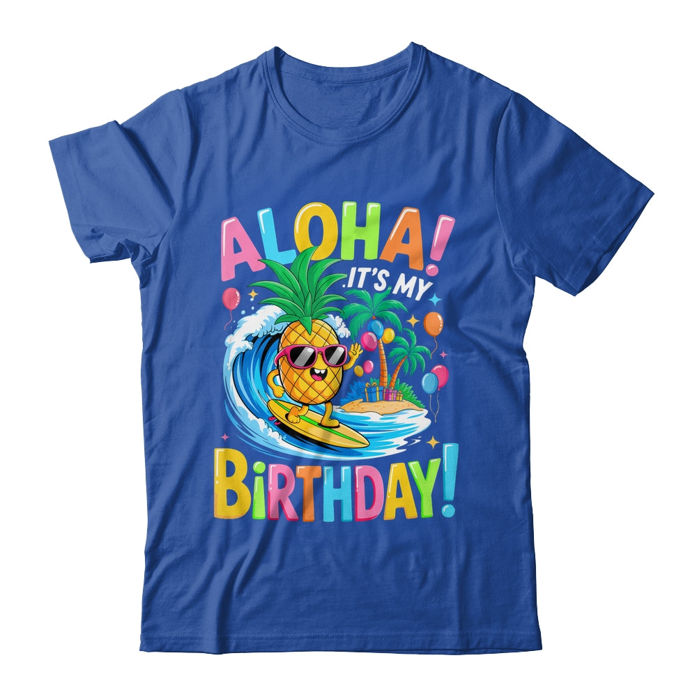 Hawaii It's My Birthday Party Aloha Hawaii Hawaiian Floral Shirt & Tank Top | siriusteestore