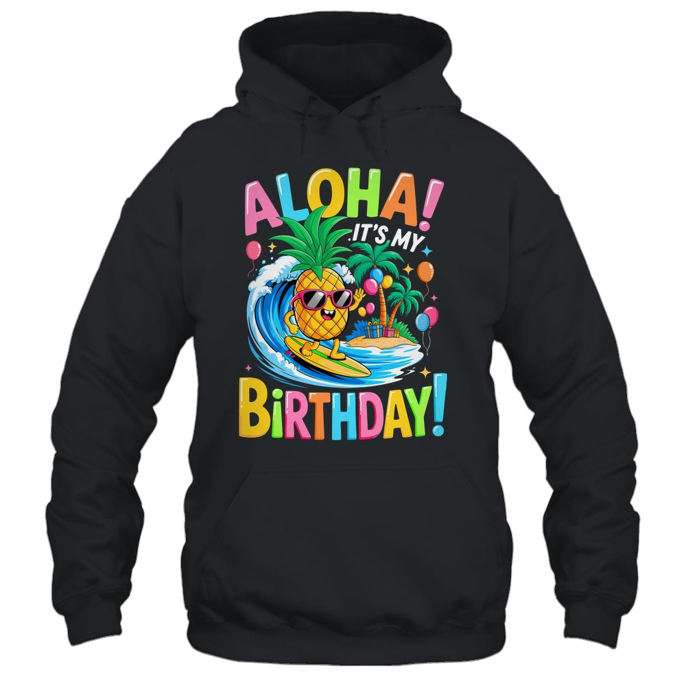Hawaii It's My Birthday Party Aloha Hawaii Hawaiian Floral Shirt & Tank Top | siriusteestore