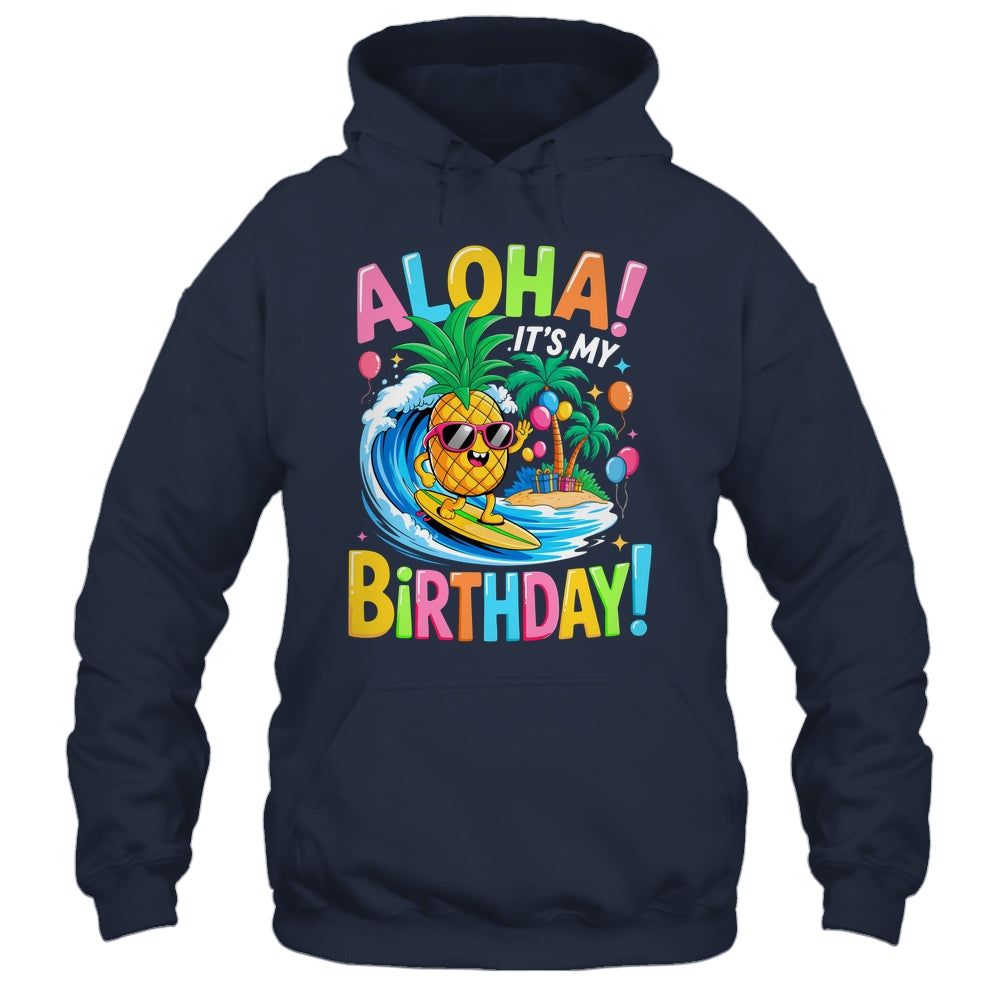 Hawaii It's My Birthday Party Aloha Hawaii Hawaiian Floral Shirt & Tank Top | siriusteestore