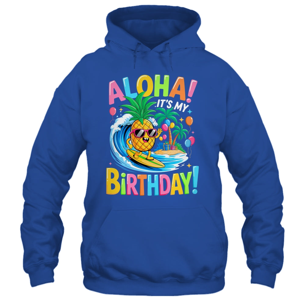 Hawaii It's My Birthday Party Aloha Hawaii Hawaiian Floral Shirt & Tank Top | siriusteestore