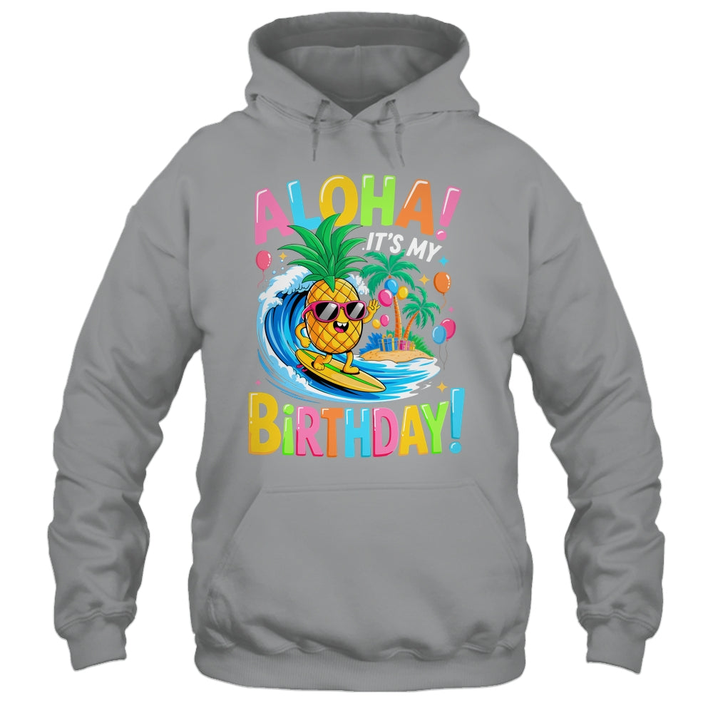 Hawaii It's My Birthday Party Aloha Hawaii Hawaiian Floral Shirt & Tank Top | siriusteestore
