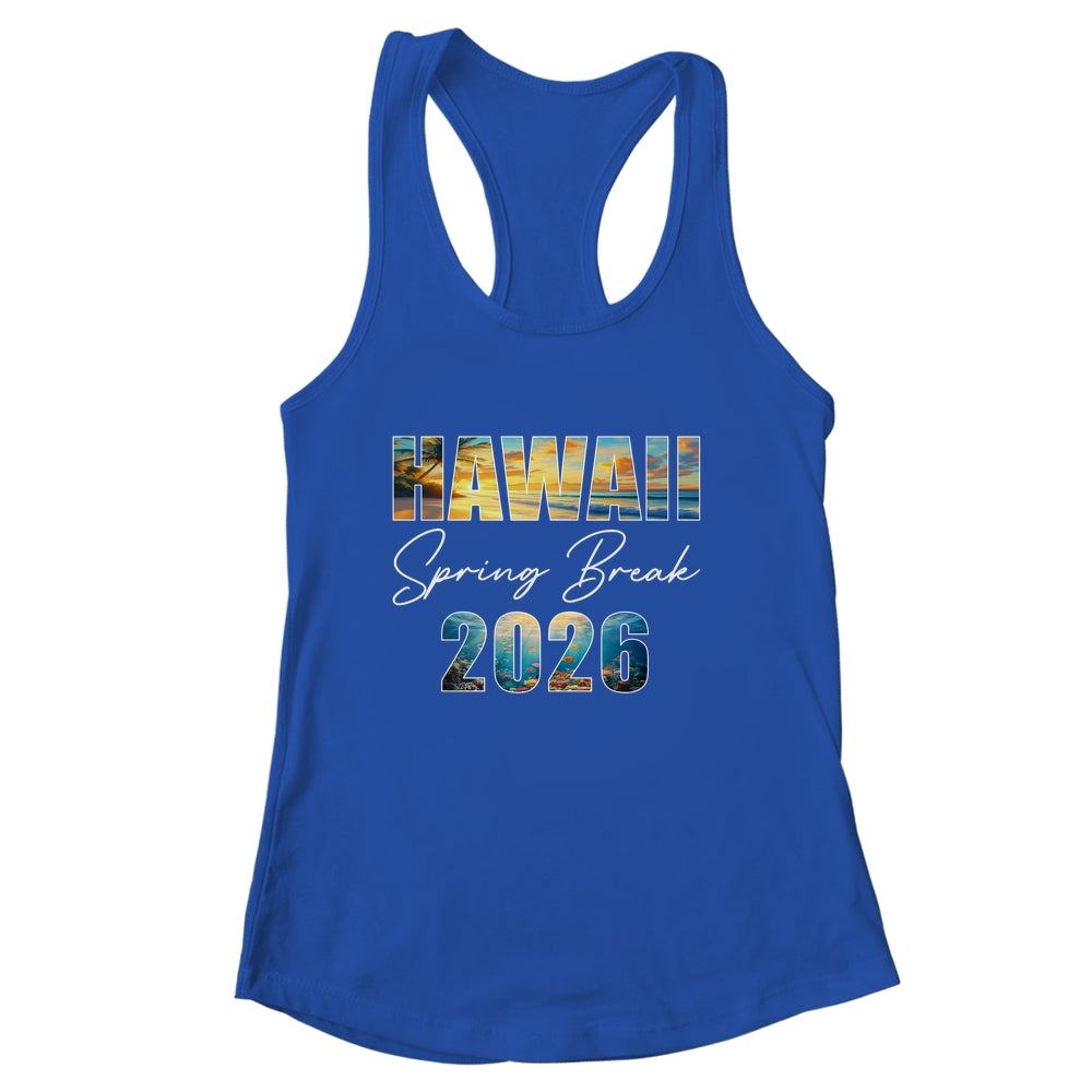 Hawaii Spring Break 2026 Summer Vacation Beach Shirt & Tank Top | siriusteestore