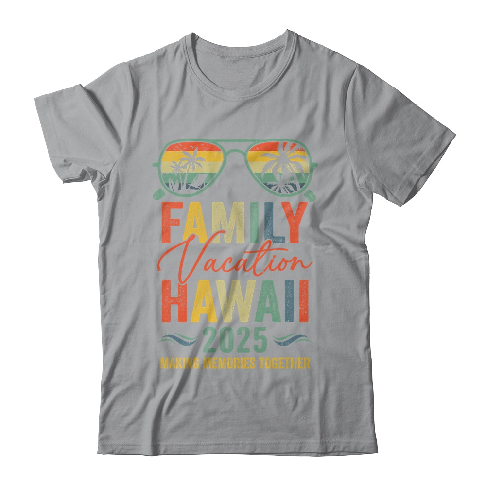 Hawaii Vacation 2025 Matching Family Group Summer Shirt & Tank Top | siriusteestore