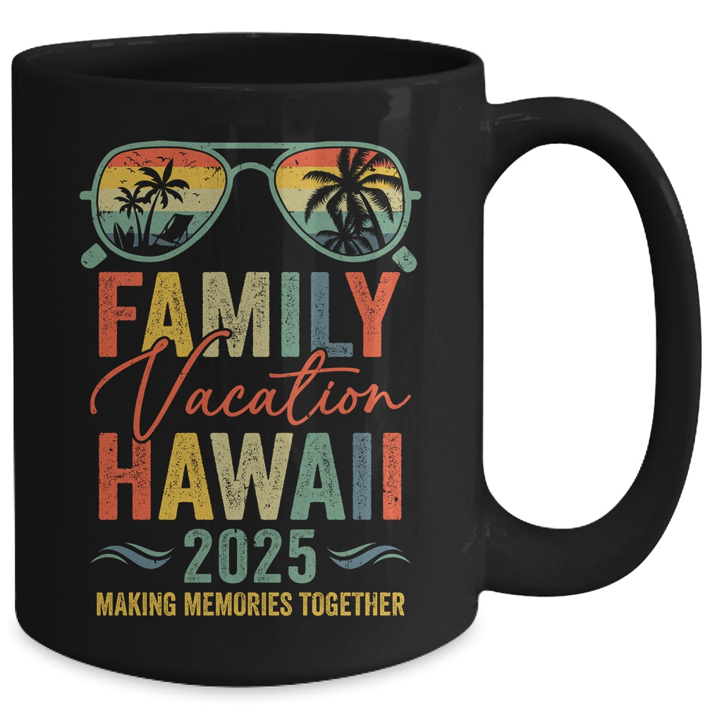 Hawaii Vacation 2025 Matching Family Group Summer Mug | siriusteestore