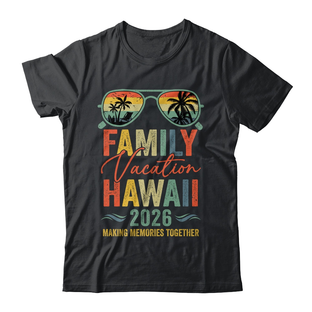 Hawaii Vacation 2026 Matching Family Group Summer Shirt & Tank Top | siriusteestore