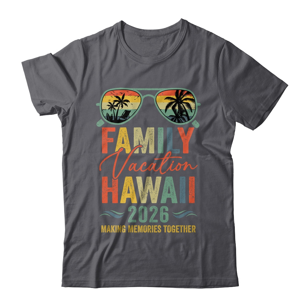 Hawaii Vacation 2026 Matching Family Group Summer Shirt & Tank Top | siriusteestore