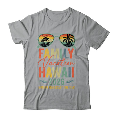 Hawaii Vacation 2026 Matching Family Group Summer Shirt & Tank Top | siriusteestore