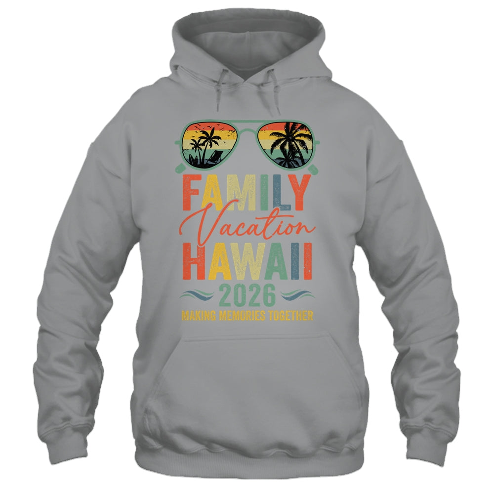 Hawaii Vacation 2026 Matching Family Group Summer Shirt & Tank Top | siriusteestore