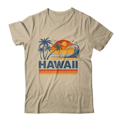 Hawaii Vacation Sunset Cute 70s Vintage Retro Beach Shirt & Tank Top | siriusteestore