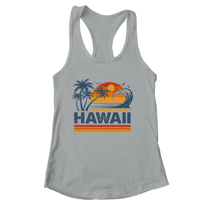 Hawaii Vacation Sunset Cute 70s Vintage Retro Beach Shirt & Tank Top | siriusteestore