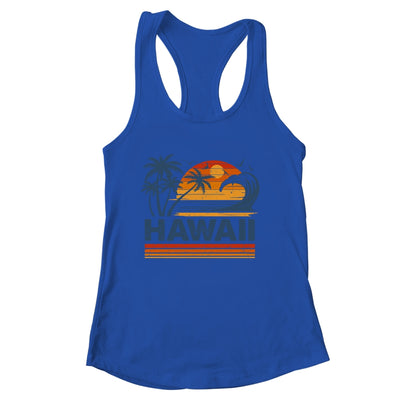 Hawaii Vacation Sunset Cute 70s Vintage Retro Beach Shirt & Tank Top | siriusteestore
