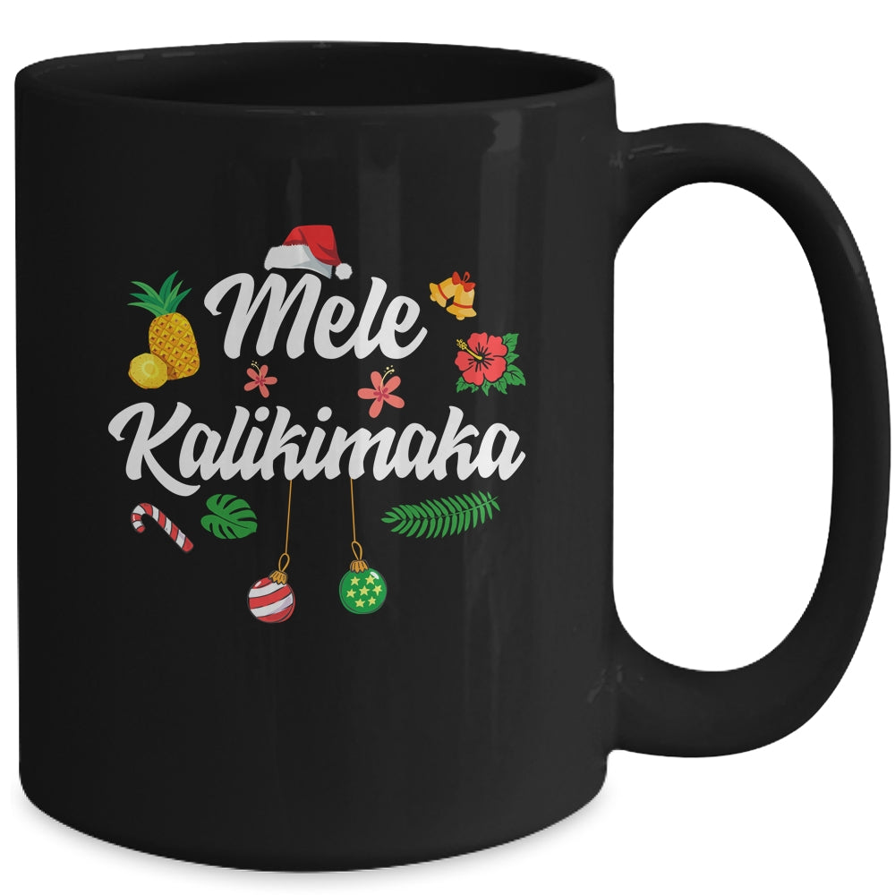 Hawaiian Christmas Mele Kalikimaka Mug | siriusteestore