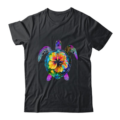 Hawaiian Tie Dye Sea Turtle Cute Hawaii For Men And Women Shirt & Tank Top | siriusteestore