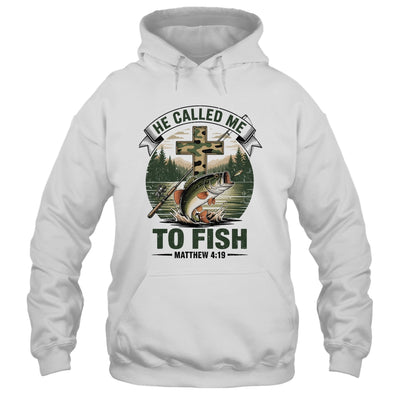 He Called Me To Fish Bass Fishing Camo Christian Funny Shirt & Hoodie | siriusteestore