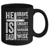 He Is Dad Religious Happy Father's Day Christian Dad Bible Mug | siriusteestore