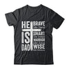 He Is Dad Religious Happy Father's Day Christian Dad Bible Shirt & Hoodie | siriusteestore