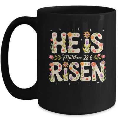 He Is Risen Jesus Christian Happy Easter Women Girls Mug | siriusteestore
