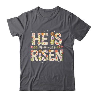 He Is Risen Jesus Christian Happy Easter Women Girls Shirt & Hoodie | siriusteestore