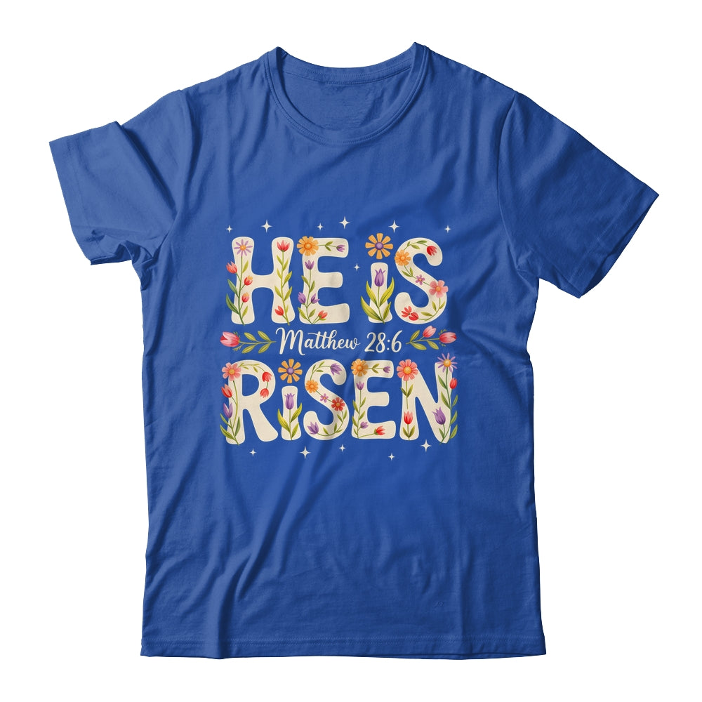 He Is Risen Jesus Christian Happy Easter Women Girls Shirt & Hoodie | siriusteestore