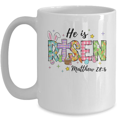 He Is Risen Jesus Christian Happy Easter Women Kids Girls Mug | siriusteestore
